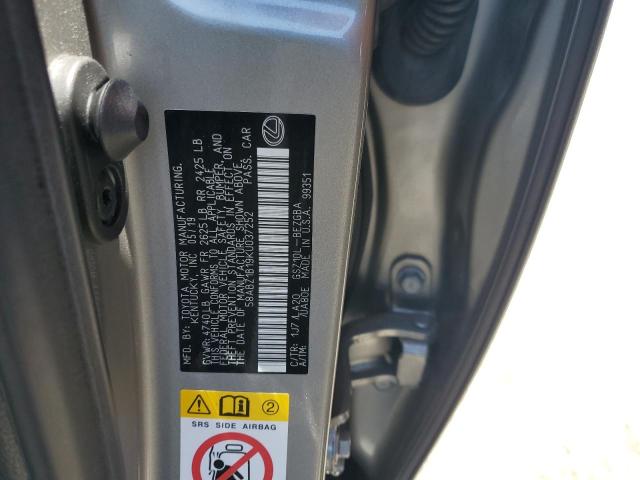 58ABZ1B19KU037252 Lexus ES 350