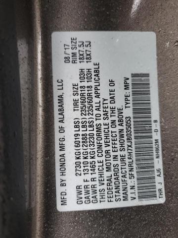 5FNRL6H7XJB035053 Honda ODYSSEY EX