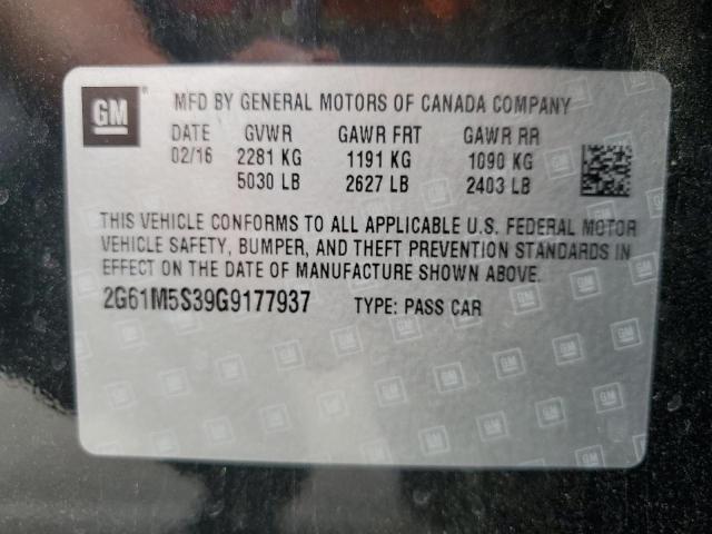 2G61M5S39G9177937 Cadillac XTS LUXURY