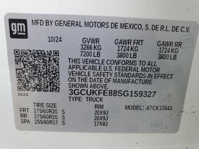 3GCUKFE88SG159327 Chevrolet lz0