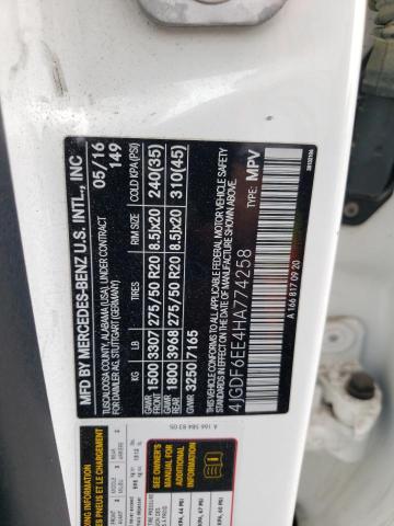 4JGDF6EE4HA774258 Mercedes-Benz GLS 450 4M