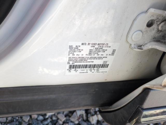 1FM5K8GCXLGC90768 Ford EXPLORER S