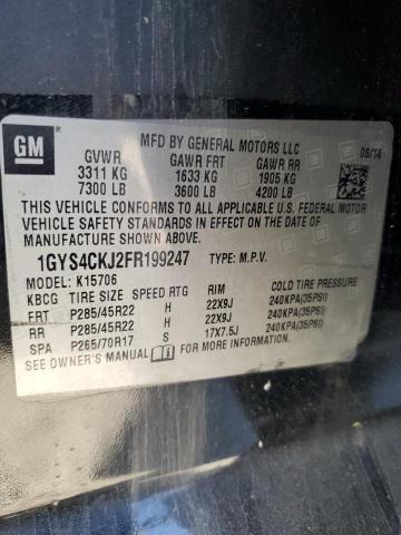 1GYS4CKJ2FR199247 Cadillac ESCALADE P