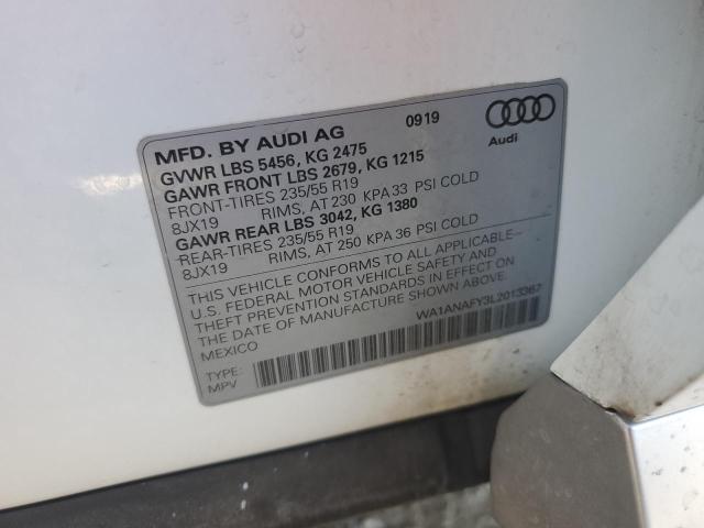 WA1ANAFY3L2013367 Audi Q5 PREMIUM