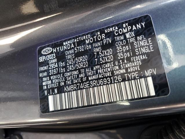 KM8R74GE3RU693126 Hyundai gdi lambda ii