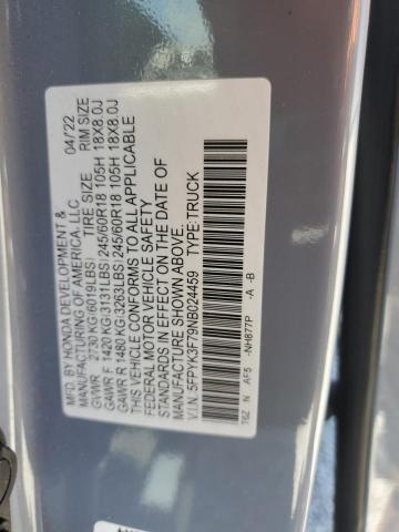 5FPYK3F79NB024459 Honda j35y6
