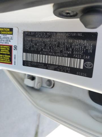 4T1A11AK9LU992798 Toyota CAMRY L