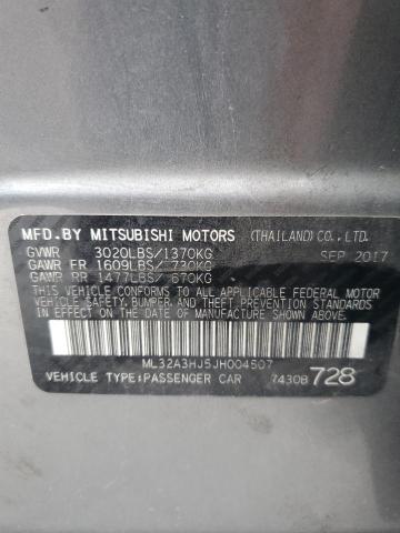 ML32A3HJ5JH004507 Mitsubishi Mirage