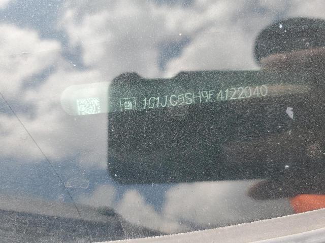 1G1JC5SH9F4122040 Chevrolet SONIC LT