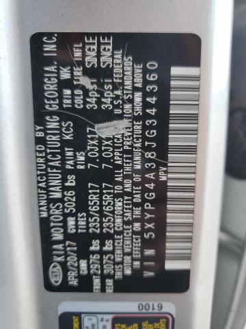 5XYPG4A38JG344360 KIA gdi theta-ii