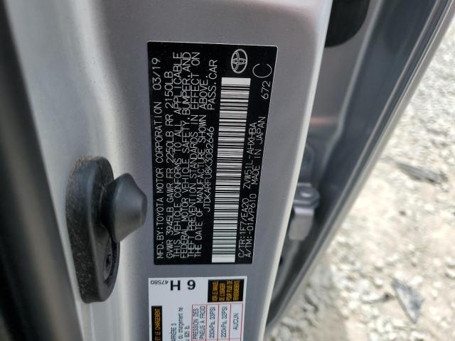 JTDKARFU8K3082646 Toyota Prius