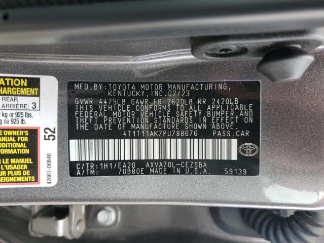 4T1T11AK7PU788676 Toyota a25a-fks