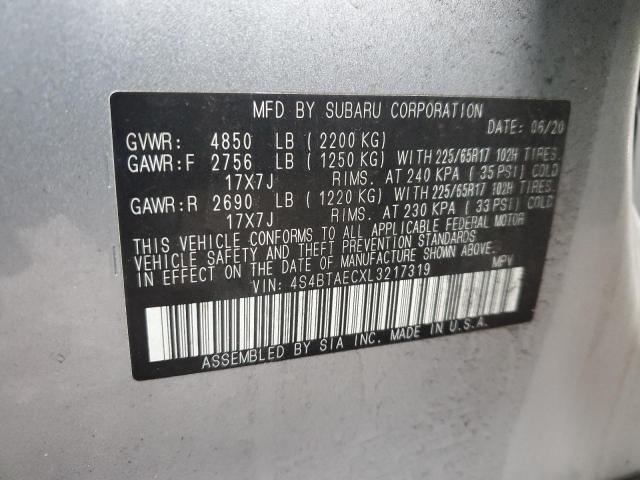 4S4BTAECXL3217319 Subaru Outback Pr