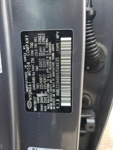 KM8J23A46HU504635 Hyundai gdi nu