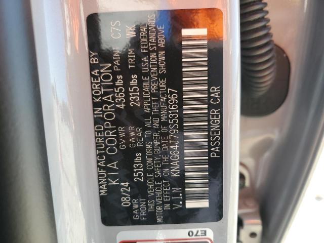 KNAG64J79S5316967 KIA gdi theta iii