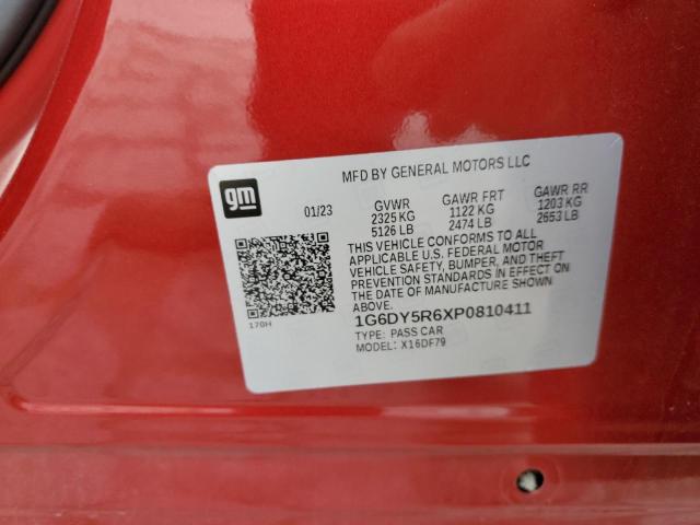 1G6DY5R6XP0810411 Cadillac lt4