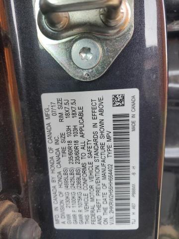 2HKRW2H56HH664402 Honda l15be