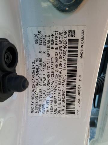 2HGFC2F80LH578210 Honda k20c2