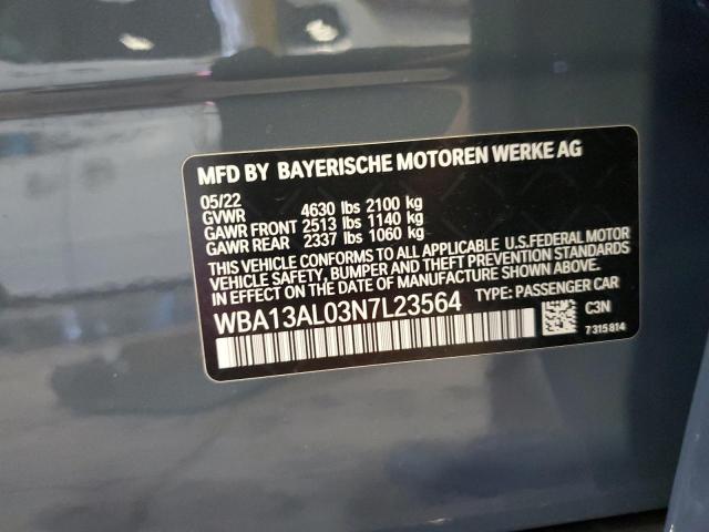WBA13AL03N7L23564 BMW M235XI