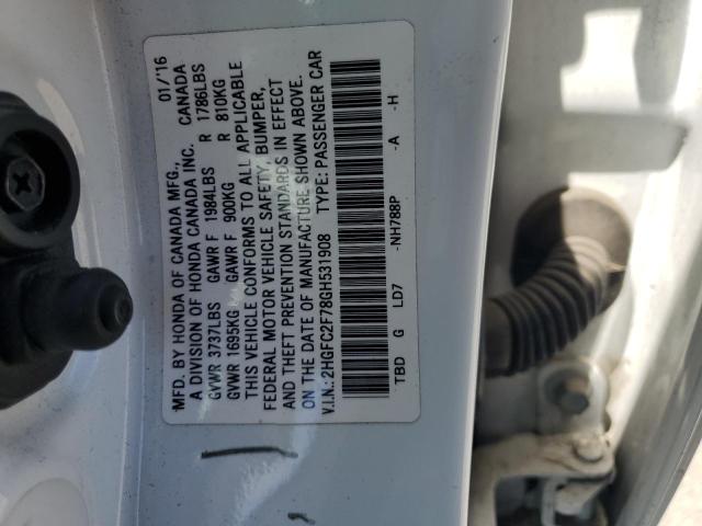 2HGFC2F78GH531908 Honda k20c2