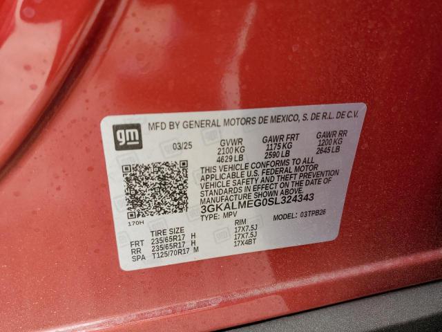 3GKALMEG0SL324343 GMC lsd