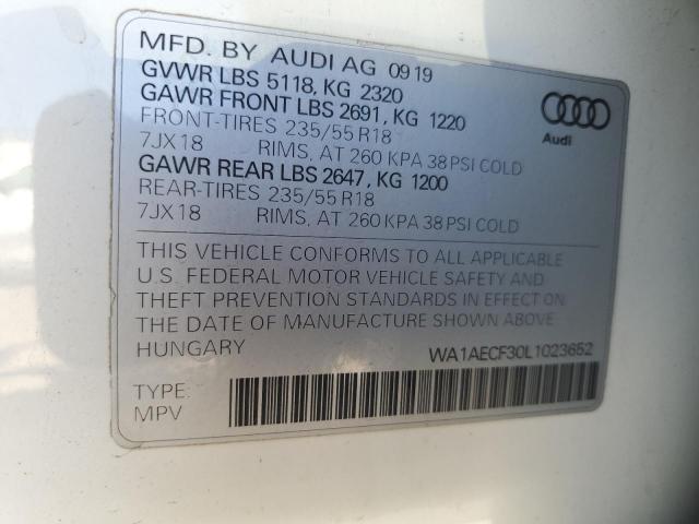 WA1AECF30L1023652 Audi 2020