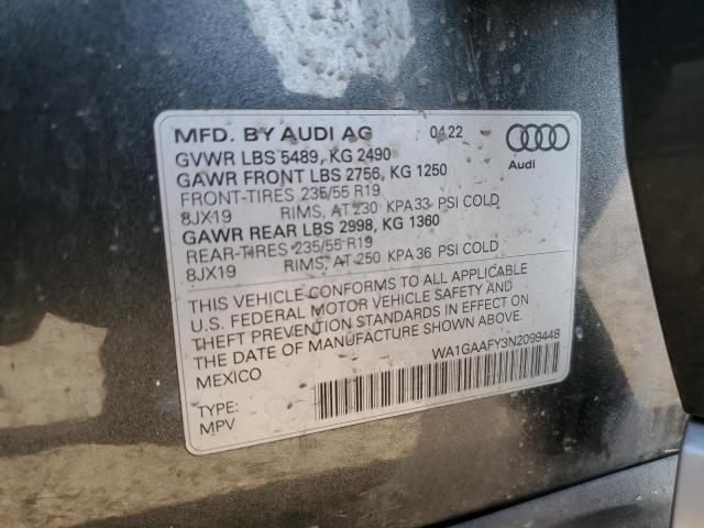 WA1GAAFY3N2099448 Audi Q5 PREMIUM