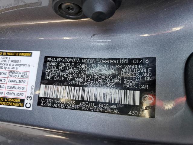 JTHHE5BC6G5012495 Lexus 2gr-fse
