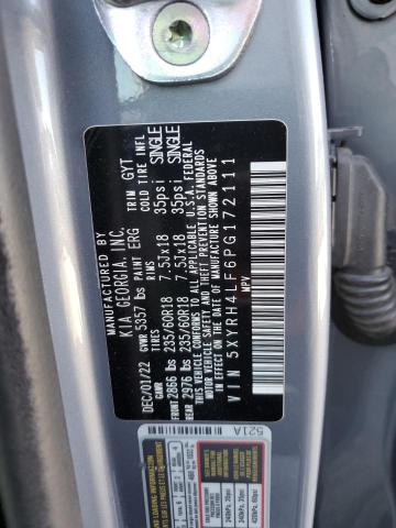 5XYRH4LF6PG172111 KIA t-gdi theta-iii