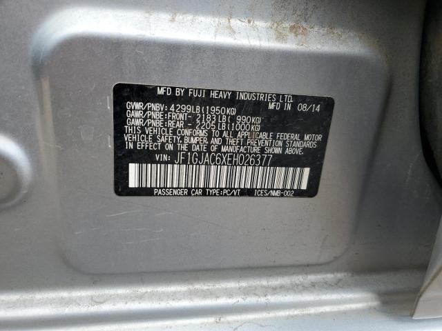 JF1GJAC6XEH026377 Subaru 2014