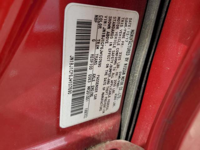 JN1BJ1CP6JW107690 Nissan ROGUE SPOR