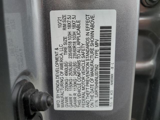 5J6RT6H84NL007562 Honda CR-V EXL