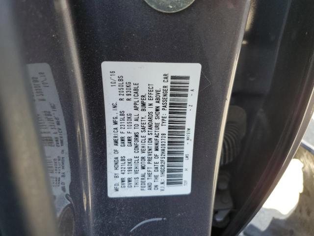 1HGCR2F52HA093709 Honda k24w1