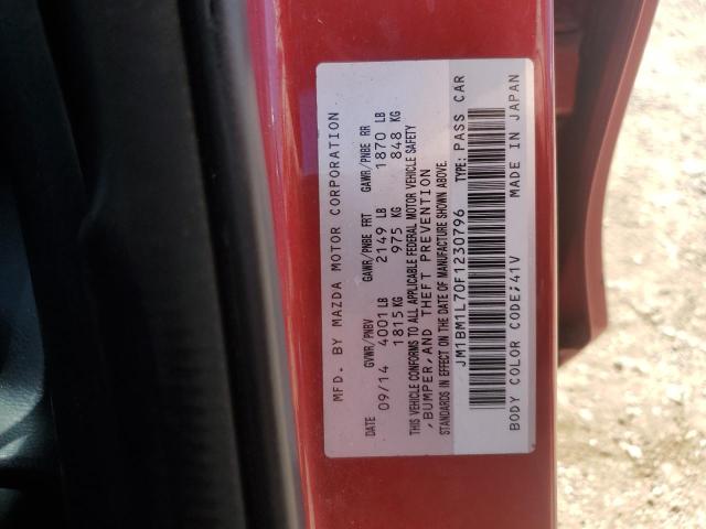 JM1BM1L70F1230796 Mazda pe