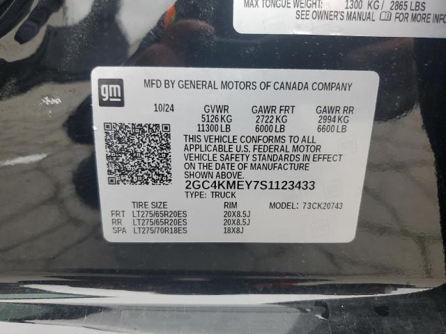 2GC4KMEY7S1123433 Chevrolet l5p