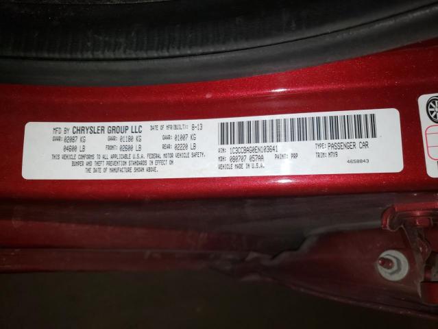 1C3CCBAG0EN103641 Chrysler 2014