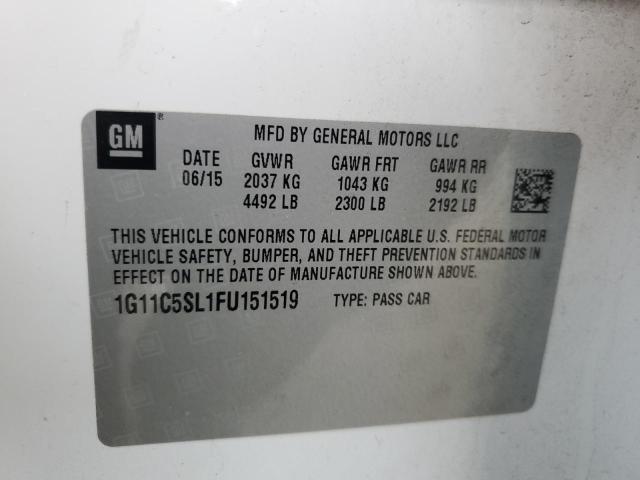 1G11C5SL1FU151519 Chevrolet lkw