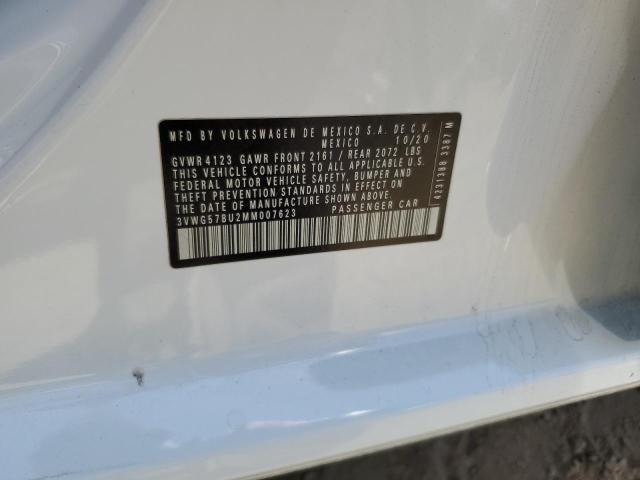 3VWG57BU2MM007623 Volkswagen tsi