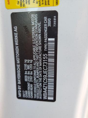 WBA4Z1C59JEC73155 BMW 430I