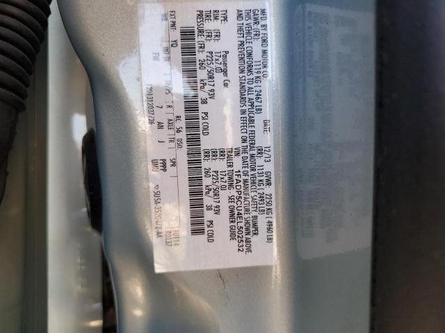 1FADP5CU4EL502532 Ford atk ivct hev
