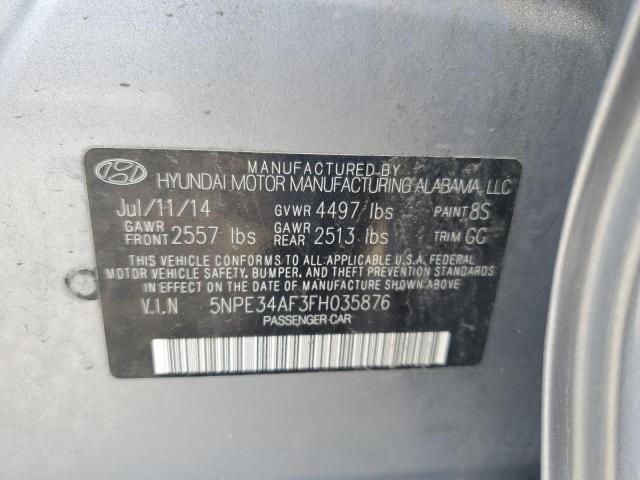 5NPE34AF3FH035876 Hyundai dohc gdi theta-ii