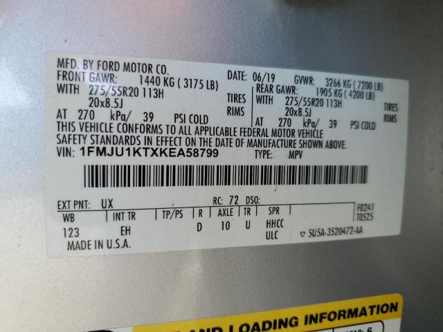 1FMJU1KTXKEA58799 Ford 3.5l gtdi
