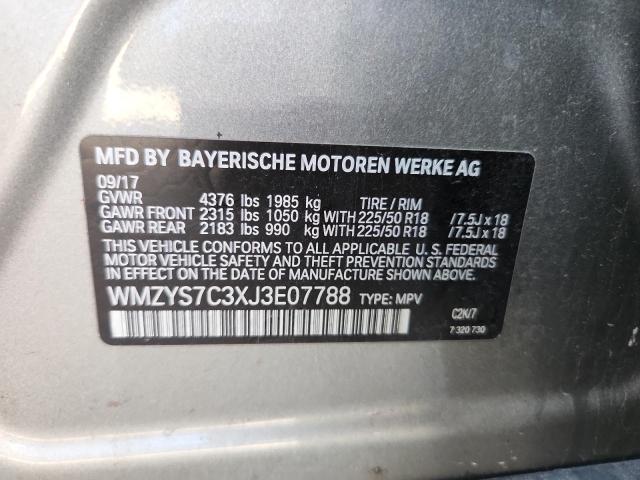 WMZYS7C3XJ3E07788 Mini Countryman
