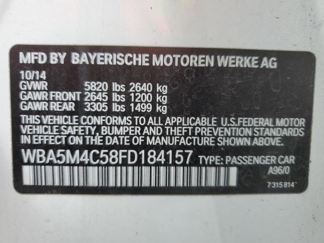 WBA5M4C58FD184157 BMW 535 XIGT
