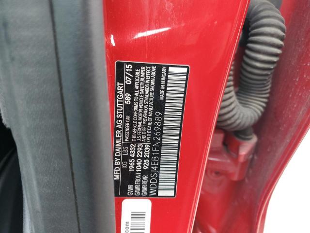 WDDSJ4EB1FN269889 Mercedes-Benz 2015