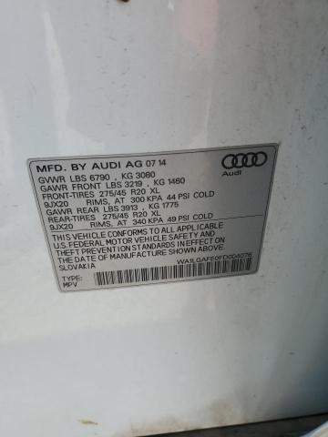WA1LGAFE0FD004076 Audi Q7 PREMIUM