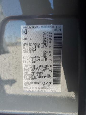 1N6ED1EJ1RN674270 Nissan 2024