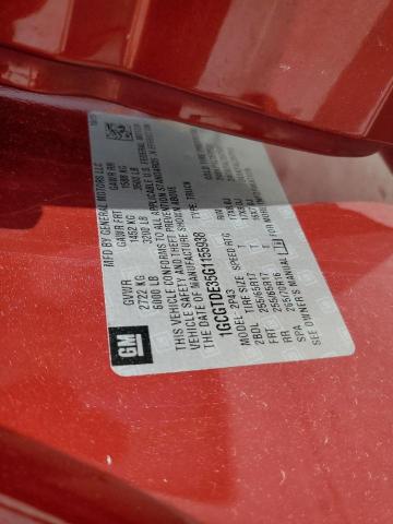 1GCGTDE35G1155938 Chevrolet COLORADO Z
