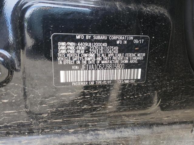 JF1VA1C62J9815800 Subaru dib