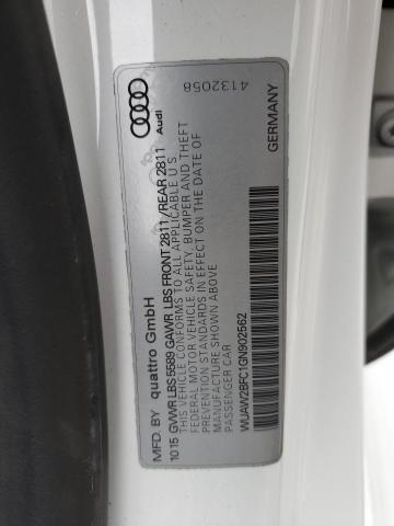 WUAW2BFC1GN902562 Audi RS7